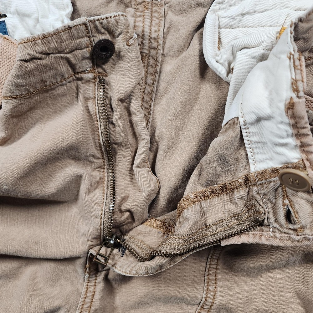 Polo Ralph Lauren Cargo Pants Mens 38x30 Military Paratrooper Utility Y2K Army - Picture 14 of 16